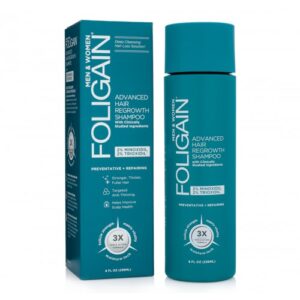 FOLIGAIN® Стимулиращ шампоан за коса 2% Minoxidil, 2 % Trioxidil (8oz) 236ml