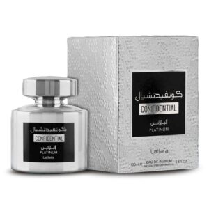 Парфюмна вода за мъже Lattafa, Confidential Platinum, 100ml EDP