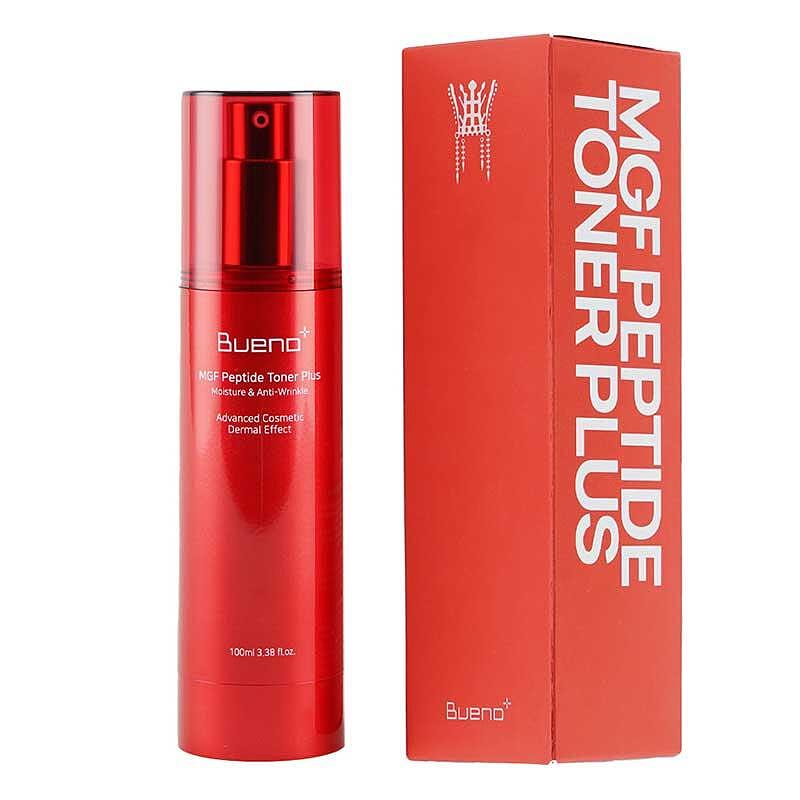 Bueno MGF Peptide Toner Plus Подмладяващ тонер с пептиди и MGF комплекс от растежни фактори
