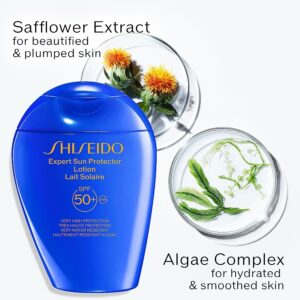 Shiseido SPF50 - Слънцезащитен лосион за лице и тяло
