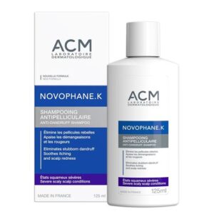Novophane K Ребалансиращ шампоан за коса против пърхот x125 мл