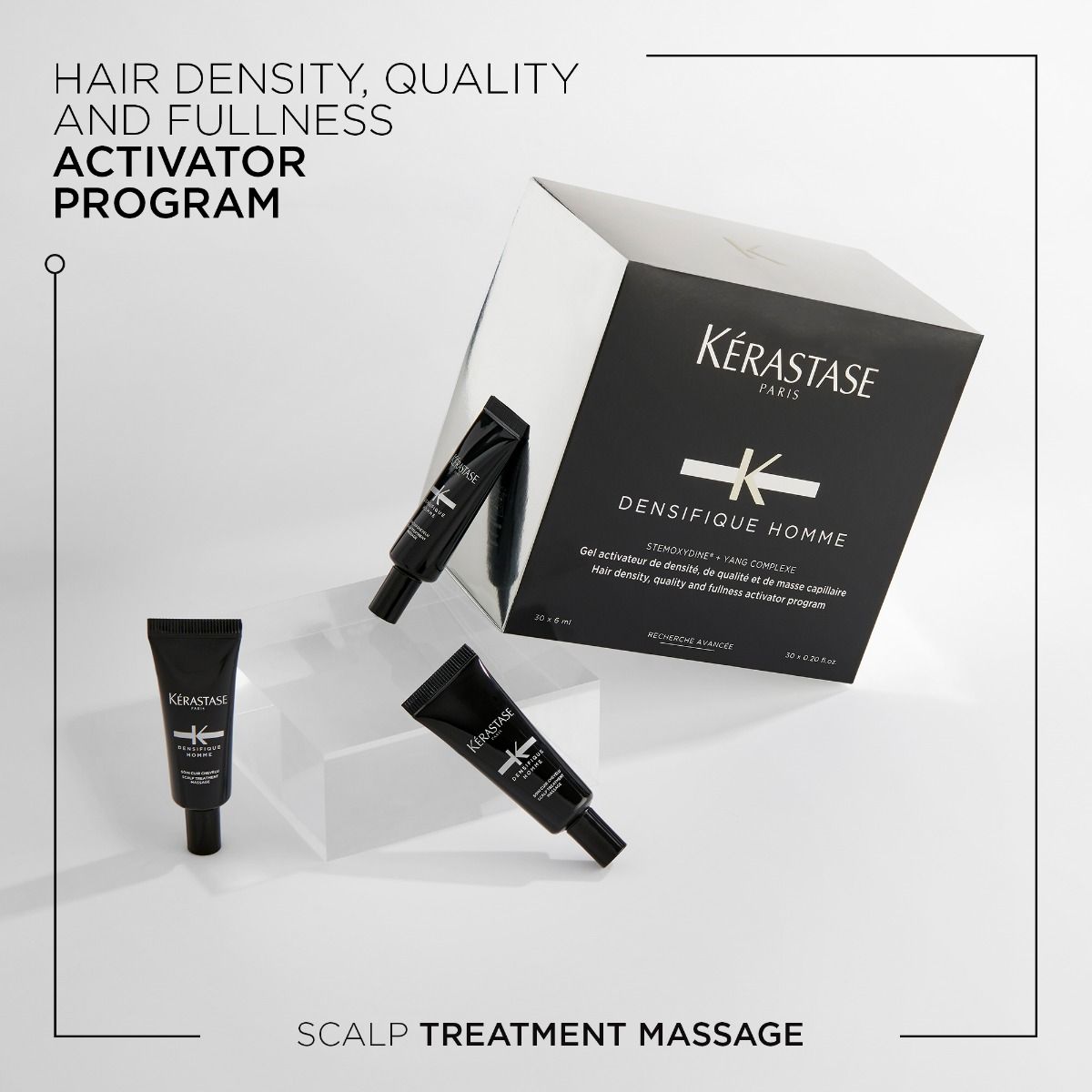 Терапия за коса Kerastase Densifique Cure Homme за мъже 30x6мл - Image 2