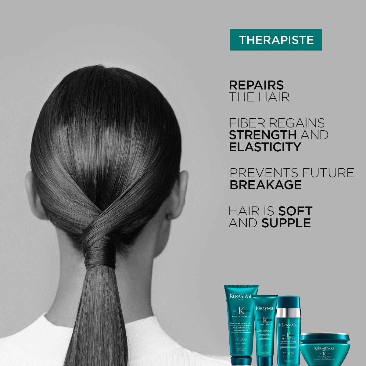 Маска за коса Kerastase Resistance Therapiste за много увредена коса 200мл - Image 2
