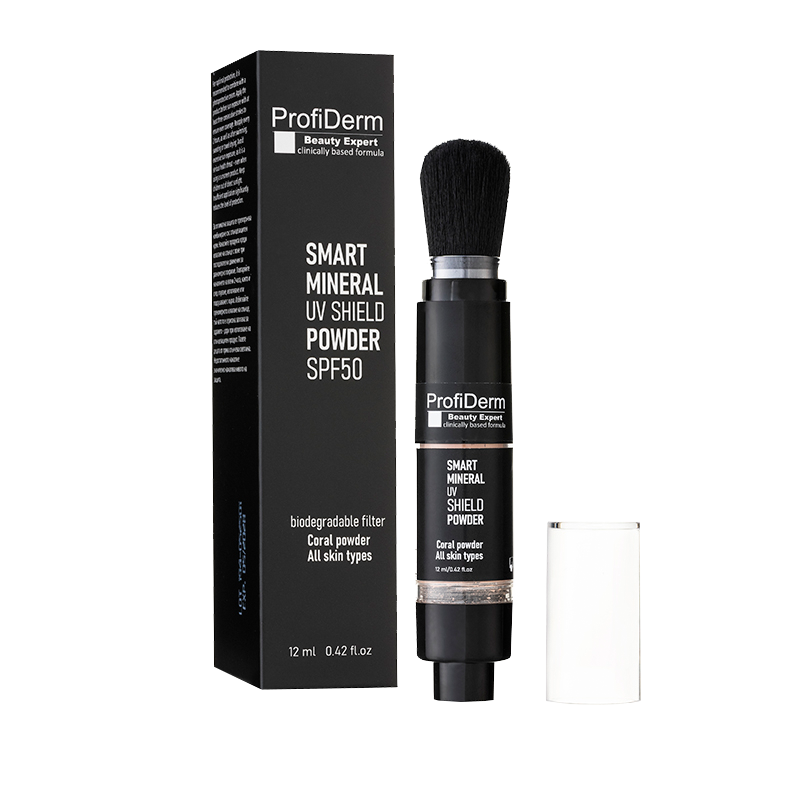 Минерална четка от морски корали SPF50