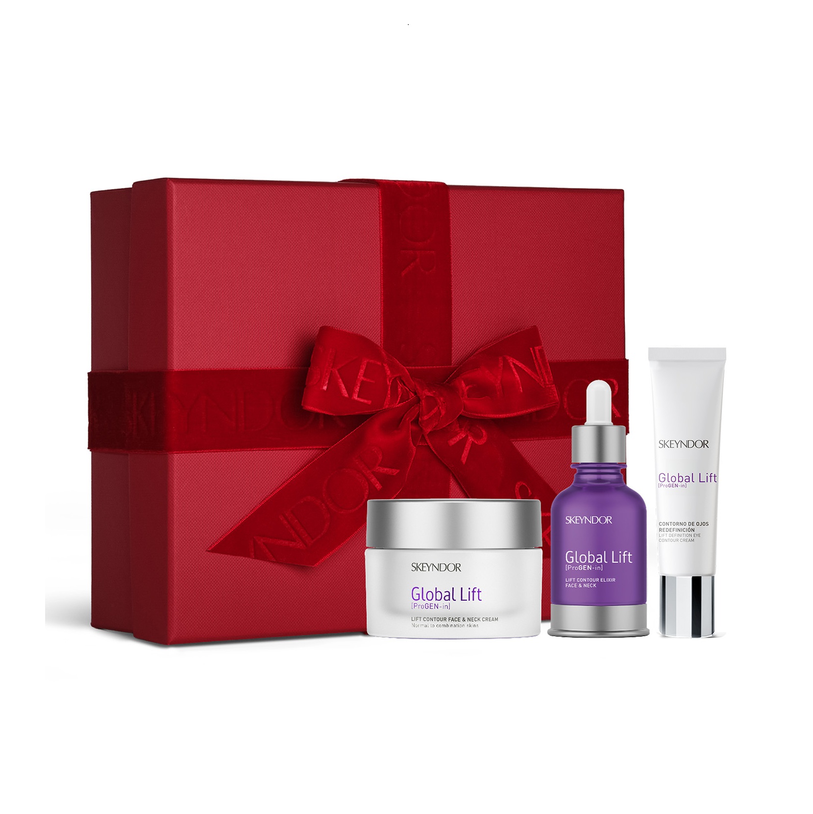 Skeyndor Global Lift Christmas Kit лифтинг комплект за лице и шия