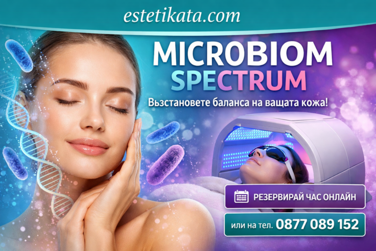 Microbiom Spectrum by PURLES – иновативна процедура за балансиран и здрав кожен микробиом