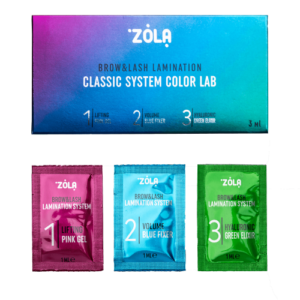 Комплект за ламиниране ZOLA в саше (3 x 1 мл)