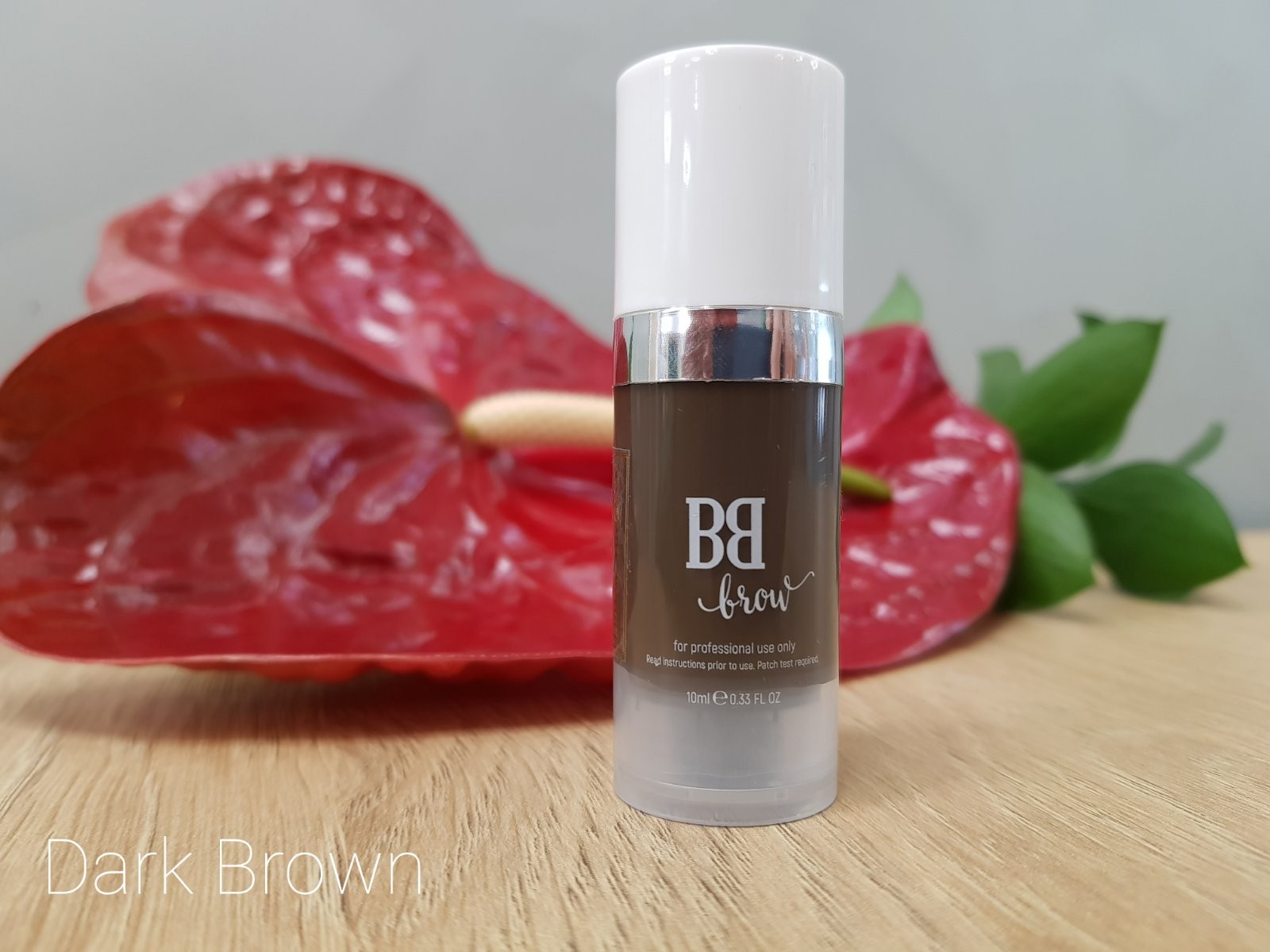 Пигмент за перманентен грим, микропигментация и BB lips, цвят Dark Brown