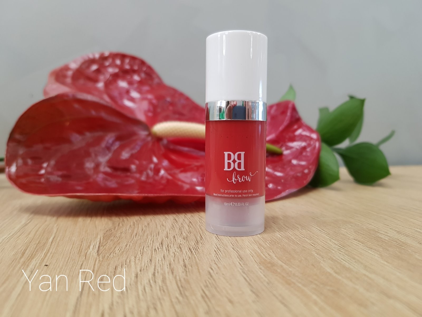 Пигмент за перманентен грим, микропигментация и BB lips, цвят Yan Red