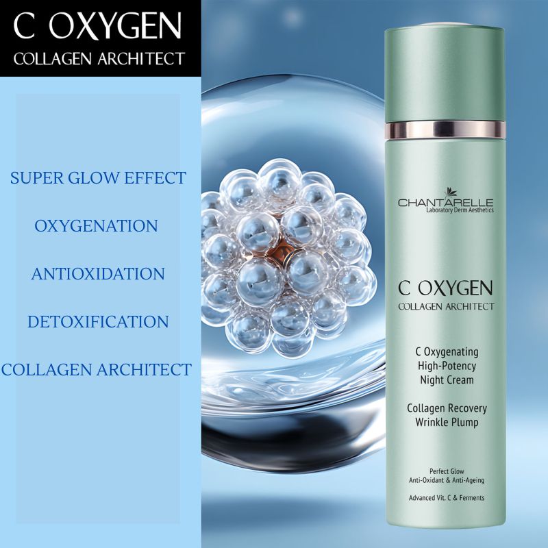 C OXYGEN Collagen Architect - Оксигениращ високоефективен нощен крем с колаген 50ml - Image 2