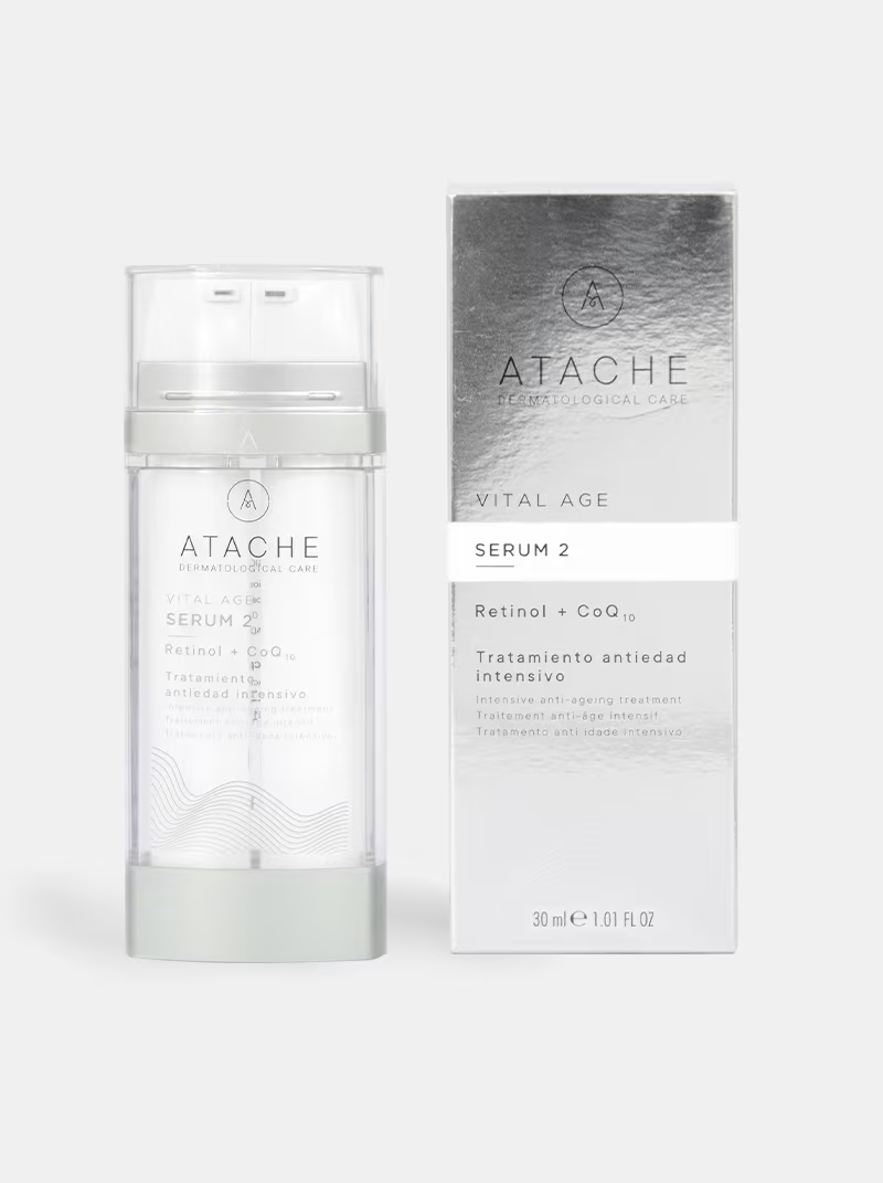 ATACHE Нощен серум 2 в 1 с ретинол и коензим Q10 30ml